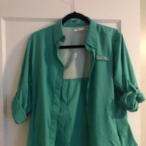 COLUMBIA PFG PERFORMANCE FISHING GEAR SHIRT WOMENS